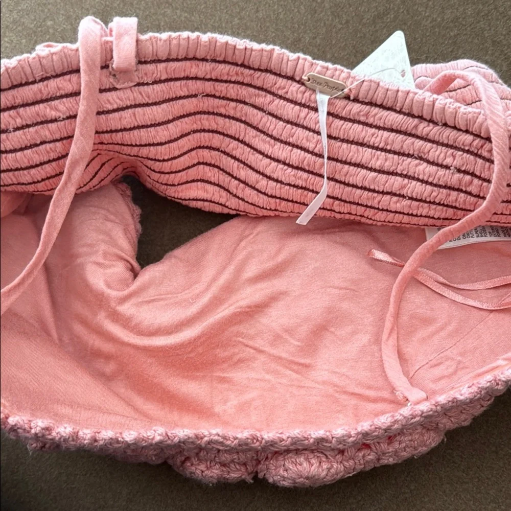 Freepeople pink crotchet tube top - Picture 7 of 7